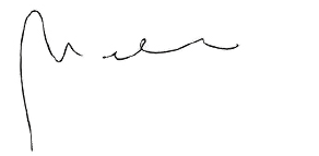 Chairman signature